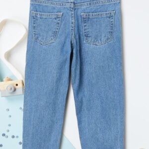 Girls Washed Slim Fit Jeans