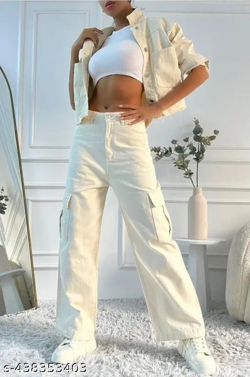 TRENDING 6 POCKET CARGO FOR GIRLS - Image 2