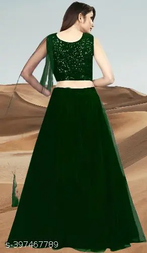 Modern Funky Kids Girls Lehanga Cholis - Image 3