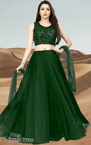 Modern Funky Kids Girls Lehanga Cholis